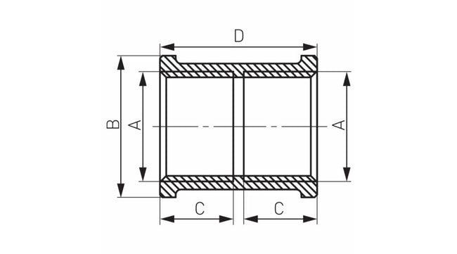 Sárgaréz Karmantyú - 3/8" - Ferro